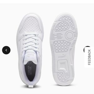 PUMA Rebound V6 Lo Big Kids Sneakers 6.5